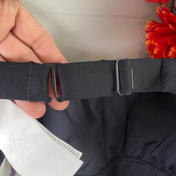 prAna Womens Sugar Shore One-Piece Swimsuit MEDIUM in Black - Picture 3 of 7